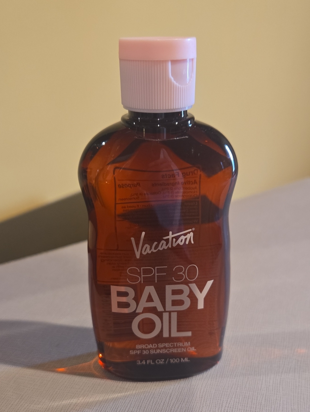 New Never Used Vacation SPF 30 Baby Oil